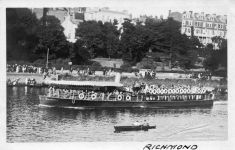Richmond boats Abercorn,river view